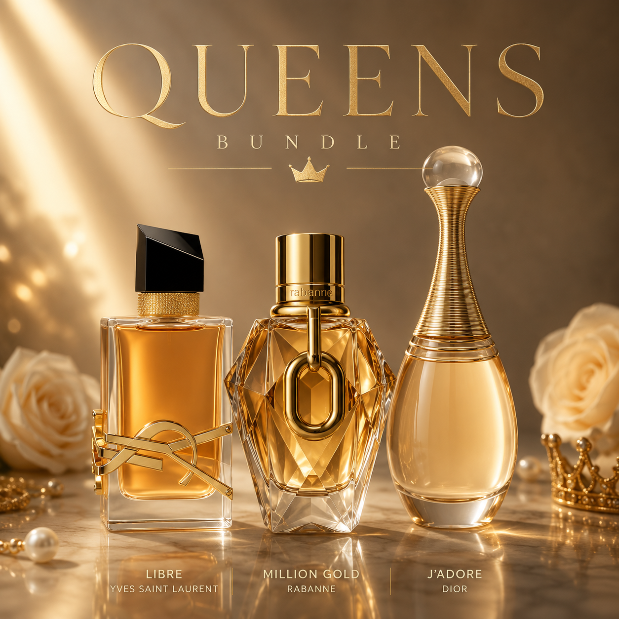 QUEENS BUNDLE — Timeless Feminine Luxury